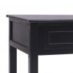 Coffee Table Black 100x50x45 cm Wood