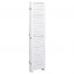 6-Panel Room Divider White 210x165 cm Wood