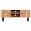 TV Cabinet 118x30x45 cm Solid Acacia Wood