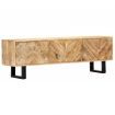 TV Cabinet 140x30x45 cm Solid Mango Wood