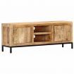 TV Cabinet 118x30x45 cm Solid Mango Wood