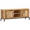 TV Cabinet 118x30x45 cm Solid Mango Wood