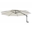 Wall-Mounted Parasol with Metal Pole 300 cm Sand