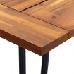 Garden Table with Hairpin Legs 180x90x75 cm Solid Acacia Wood