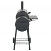 Classic Charcoal BBQ Offset Smoker