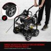 10HP High Pressure Washer Water Cleaner Power Washer with 5 Nozzles 20M Hose 