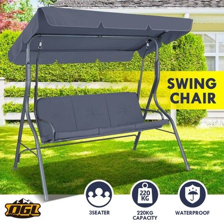 Bunnings Swing Chair With Canopy, Swinging Outdoor Chair Bunnings
