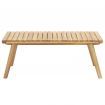 Garden Coffee Table 90x55x35 cm Solid Acacia Wood