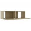 TV Cabinet Sonoma Oak 100x30x30 cm Chipboard