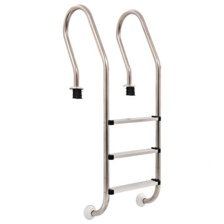 Pool Ladder 3 Steps Stainless Steel 120 cm