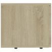 TV Cabinet Sonoma Oak 80x34x30 cm Chipboard