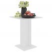 Bistro Table White 60x60x75 cm Chipboard