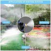 Trampoline Sprinkler Spray Fun for Kids Yard Outside 15mm*12Nozzles