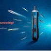 Bosch Electric Screwdriver, Autoday 3.6V Smart 6 Modes Adjustable Torques Cordless Rechargeable Screwdriver Tool Kits