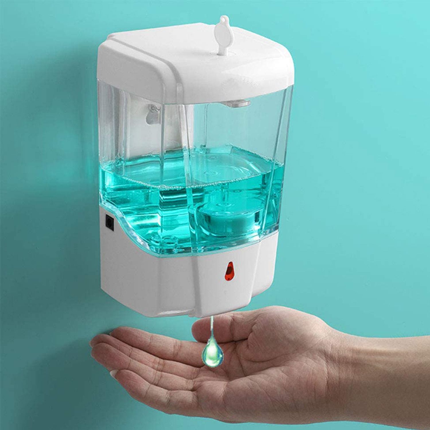 700ml Auto Induction Soap Dispenser Sterilize I Sensor Touchless Wal