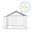 Dog Kennel Pet Chicken Enclosure Rabbit Runs Playpen Animal Outdoor Fence Waterproof Fabric Cover 3x3x2.32m