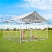 Dog Kennel Pet Chicken Enclosure Rabbit Runs Playpen Animal Outdoor Fence Waterproof Fabric Cover 3x3x2.32m