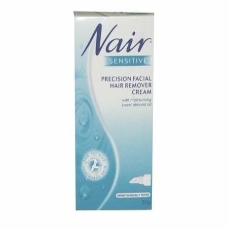 nair facial hair removal cream