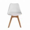 Levede 2x Retro Replica PU Leather Dining Chair Office Cafe Lounge Chairs