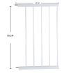 Baby Kids Pet Safety Security Gate Stair Barrier Doors Extension Panels 45cm WH