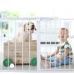 Baby Kids Pet Safety Security Gate Stair Barrier Doors Extension Panels 45cm WH