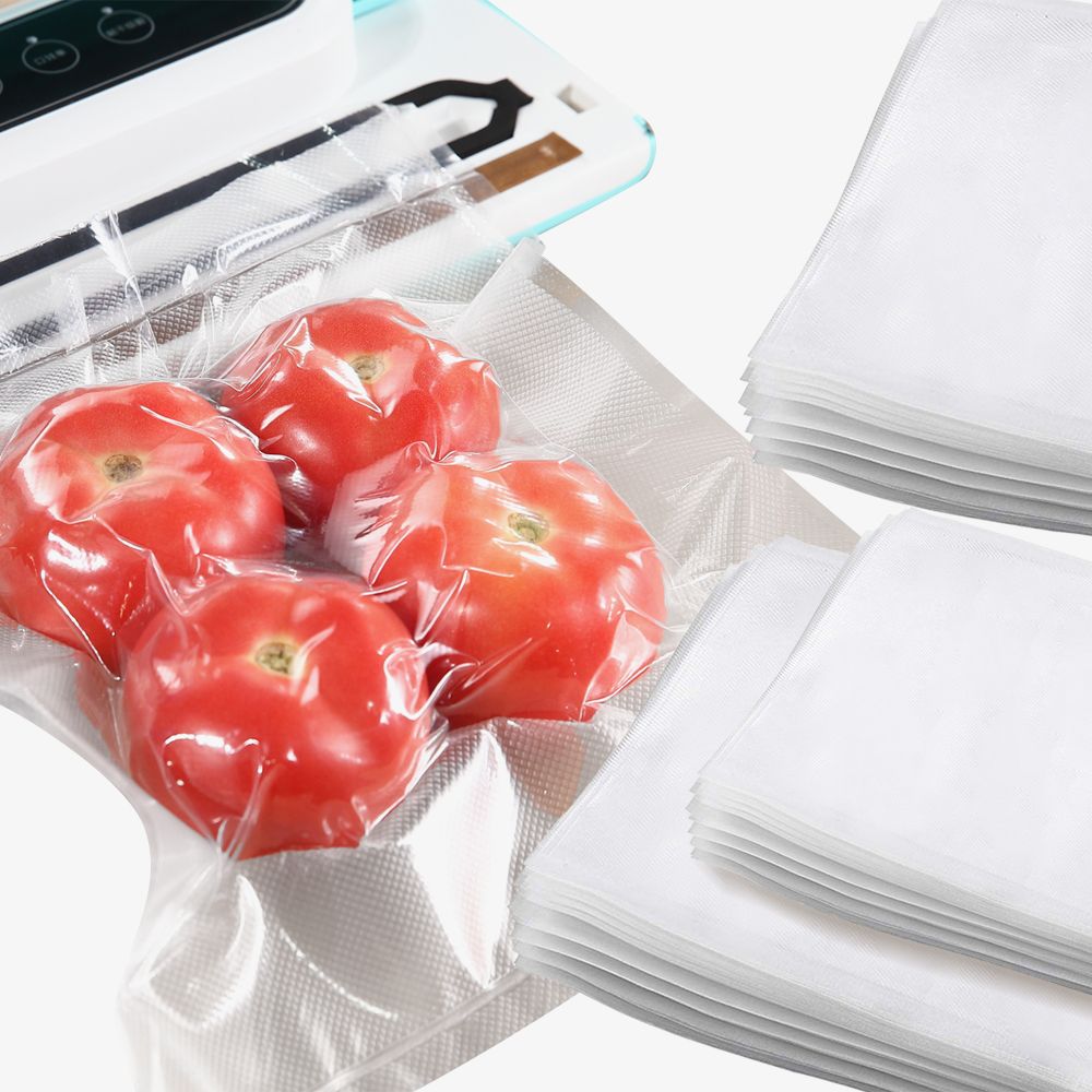 500x Commercial Grade Vacuum Sealer Food Sealing Storage Bags Saver 16.5x25cm