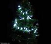 2.7m Snowflake White 50 LED Christmas Rope Lights