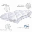 DreamZ Fully Fitted Waterproof Microfiber Mattress Protector Super King Size