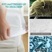 DreamZ Fully Fitted Waterproof Breathable Bamboo Mattress Protector King Size