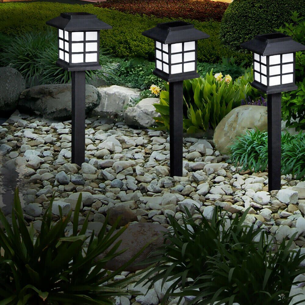 12x LED Solar Power Garden Landscape