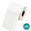 Direct Thermal 100x150mm 4x6 Printing Post Labels Roll Fastway Startrack eParcel