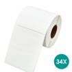 Direct Thermal 100x150mm 4x6 Printing Post Labels Roll Fastway Startrack eParcel