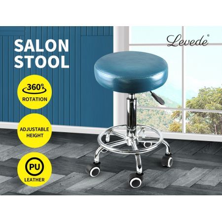 adjustable teal bar stools