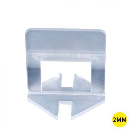 600x 2MM Tile Leveling System Clips Levelling Spacer Tiling Tool Floor Wall