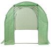 Greenhouse Plastic Cover Film Walk in Outdoor Garden Green House Tunnel 6X3X2M