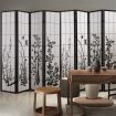 Levede 8 Panel Room Divider Privacy Screen Wood Timber Bed Wider Foldable Stand