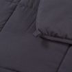 DreamZ 7KG Weighted Blanket Promote Deep Sleep Anti Anxiety Single Dark Grey