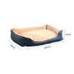 PaWz Pet Bed Mattress Dog Cat Pad Mat Puppy Cushion Soft Warm Washable 2XL Blue