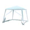 Mountview Pop Up Marquee Gazebo 3x3m Outdoor Canopy Wedding Tent Mesh Side Wall