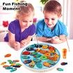 Magnetic Wooden Fishing Game Toy for Toddlers