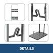 Dyson Vacuum Stand Rack Cleaner Accessories Holder Free Standing V6 V7 V8 V10 V11 V12 V15 Grey