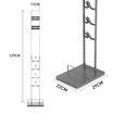 Dyson Vacuum Stand Rack Cleaner Accessories Holder Free Standing V6 V7 V8 V10 V11 V12 V15 Grey