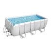 Bestway Rectangular Above Ground Swimming Pool Portable Backyard Pool with Pump