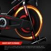 Genki Spin Bike Aerobic Training Exercise Bike with Adjustable Resistance