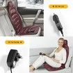 10 Motor Vibration Massage Cushion Heat Massage Chair Pad for Home Office Car