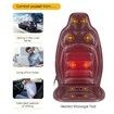 10 Motor Vibration Massage Cushion Heat Massage Chair Pad for Home Office Car