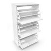 Modern 3-Drawer Shoe Cabinet Shoe Organizer Rack