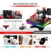 5 In 1 Heat Press Machine Swivel Multifunctional T-Shirt Heat Transfer with LCD Display