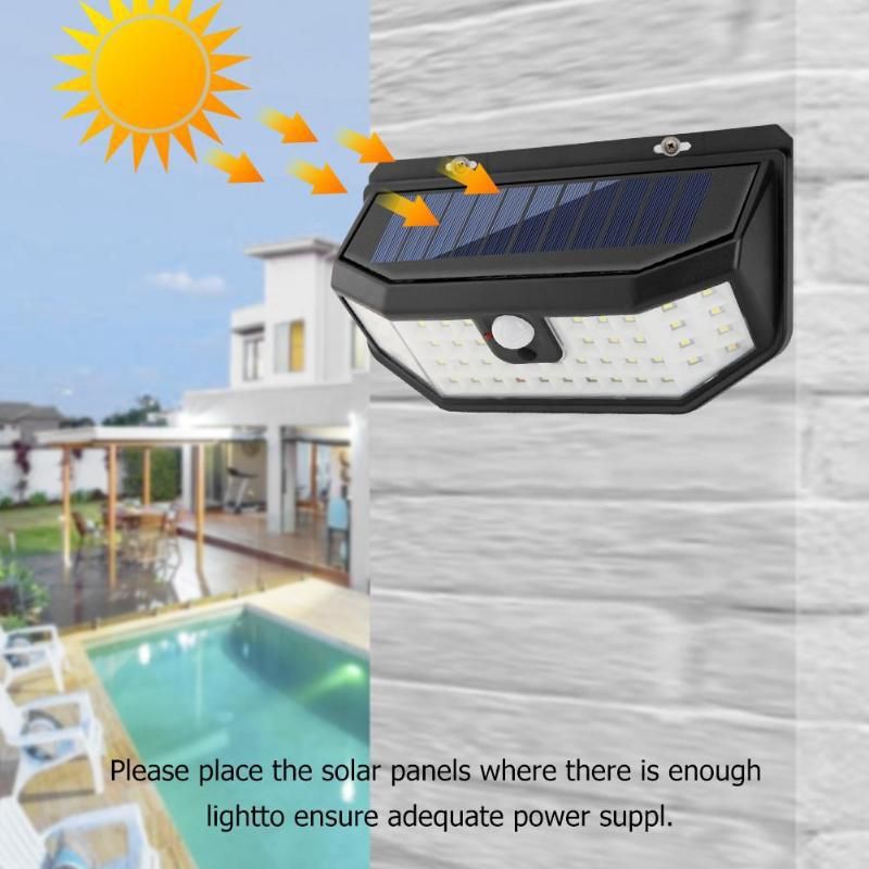 solar outdoor motion sensor lights