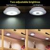 LED Under Cabinet Light Remote Control Battery Operated Closet Wardrobe Bathroom set of 3